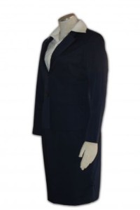 BS209 女西服訂做 V領修身中裙套裝 度身訂造套裝 行政套裝西服 西服專門店